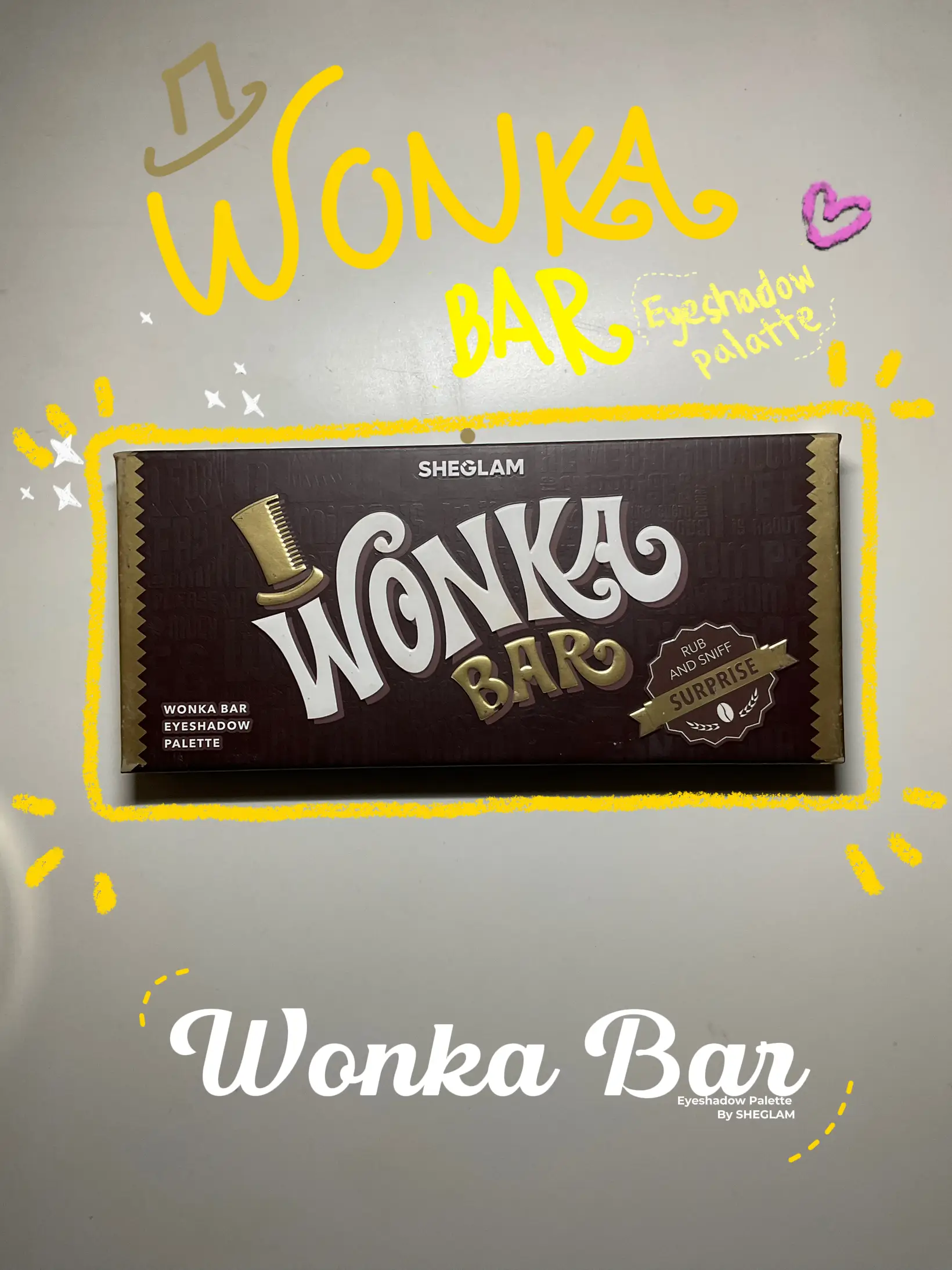 Wonka Bar Eyeshadow Palette By SHEGLAM, Gallery posted by SummonPop