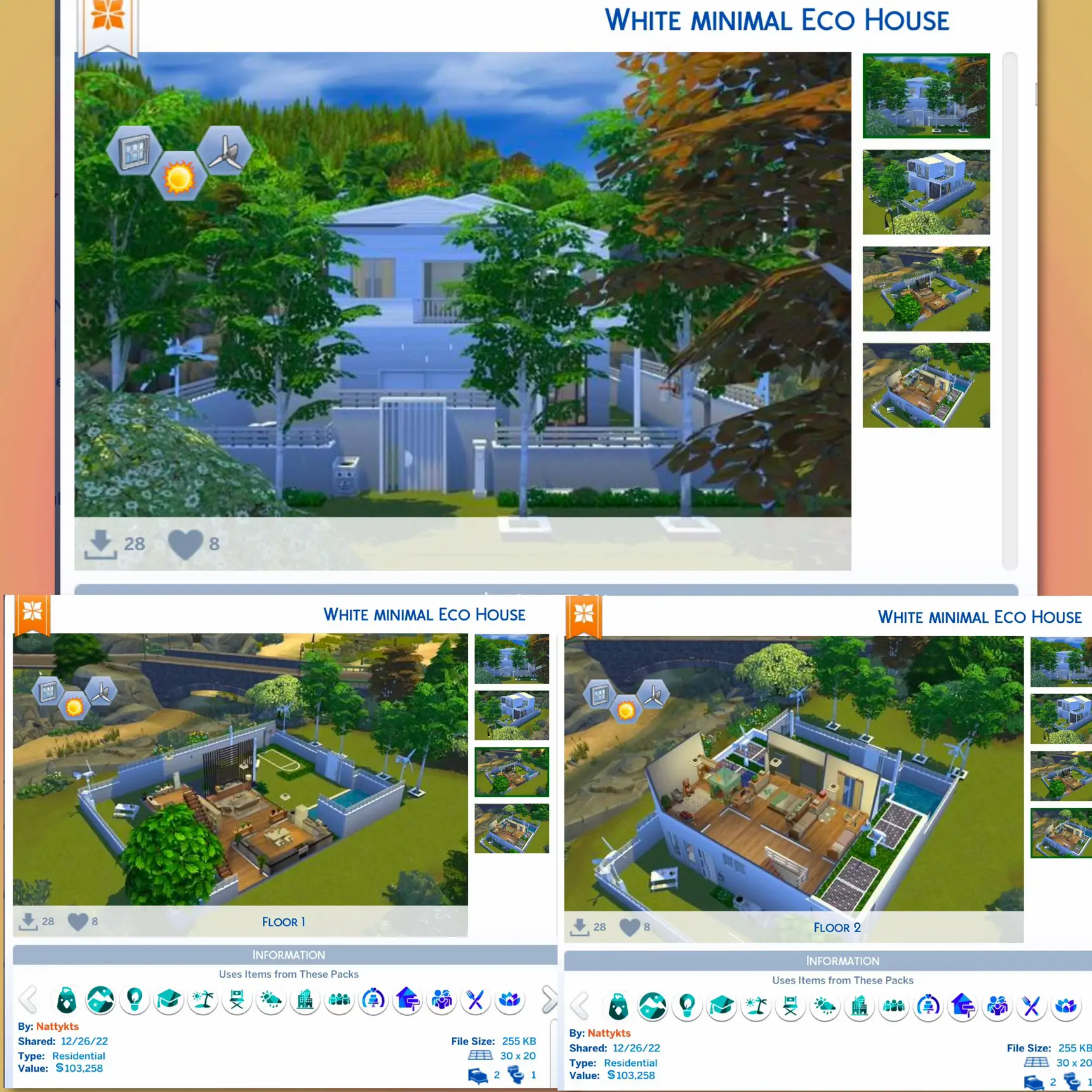 บ้าน The Sims 4 Gallery - การค้นหาใน Lemon8