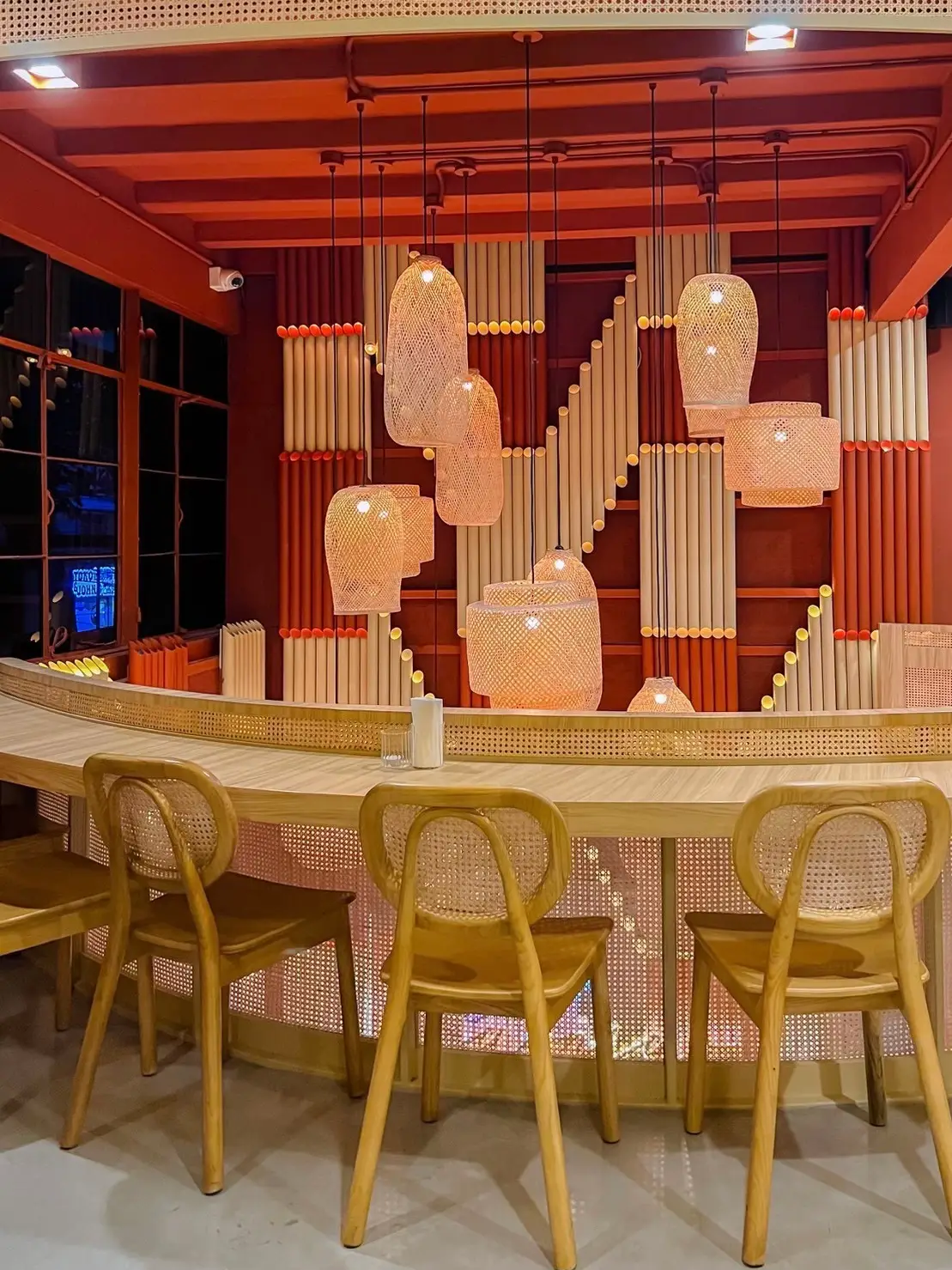  Secret bar in northeast restaurant, gold line 🍷🌃 Gallery posted by