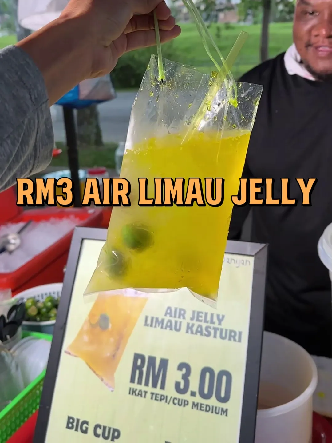 RM3 only ais limau jelly! | Video diterbitkan oleh Best Food MY | Lemon8