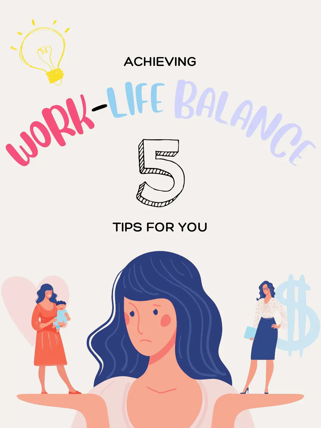 5 ways to improve your work-life balance - Lemon8 Search
