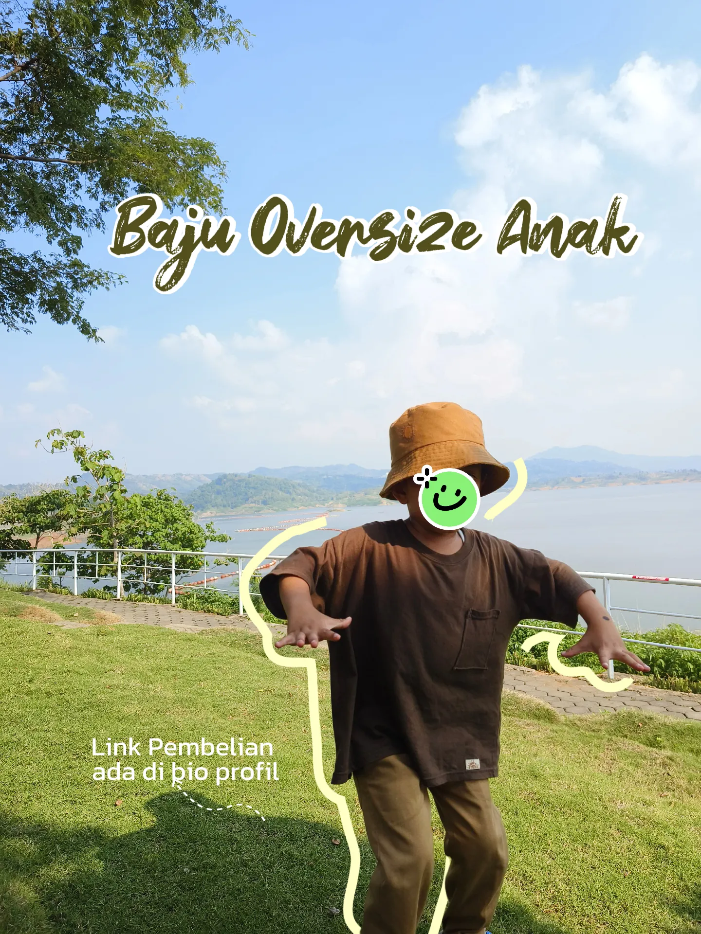 Gambar Baju Oversize Anak 