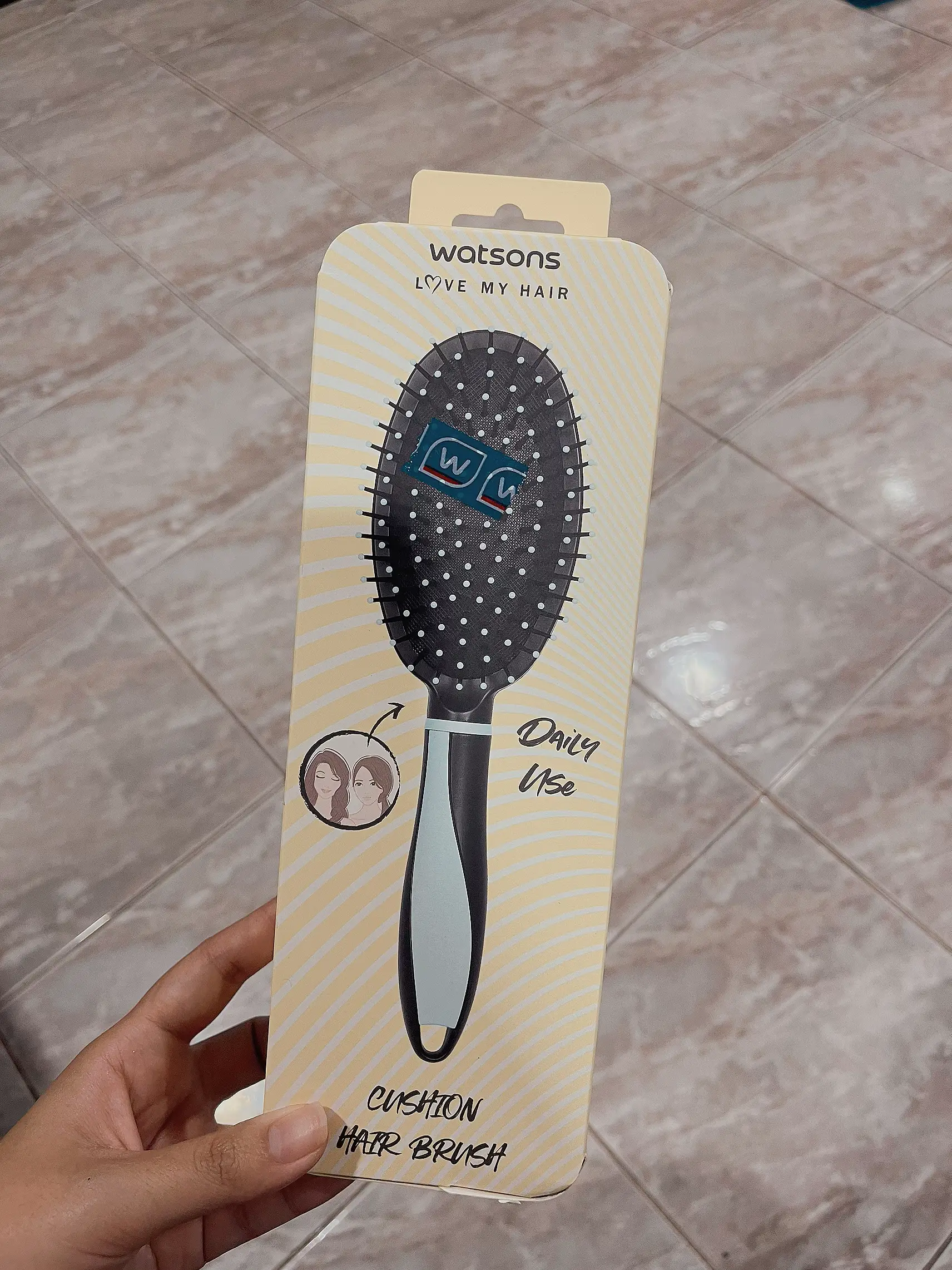 Hair straightener outlet brush watsons