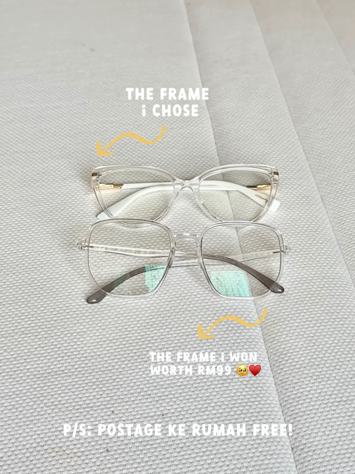 RM570 glasses Is it worth it? 🤔 Gallery posted by Nuwairah Lutfi