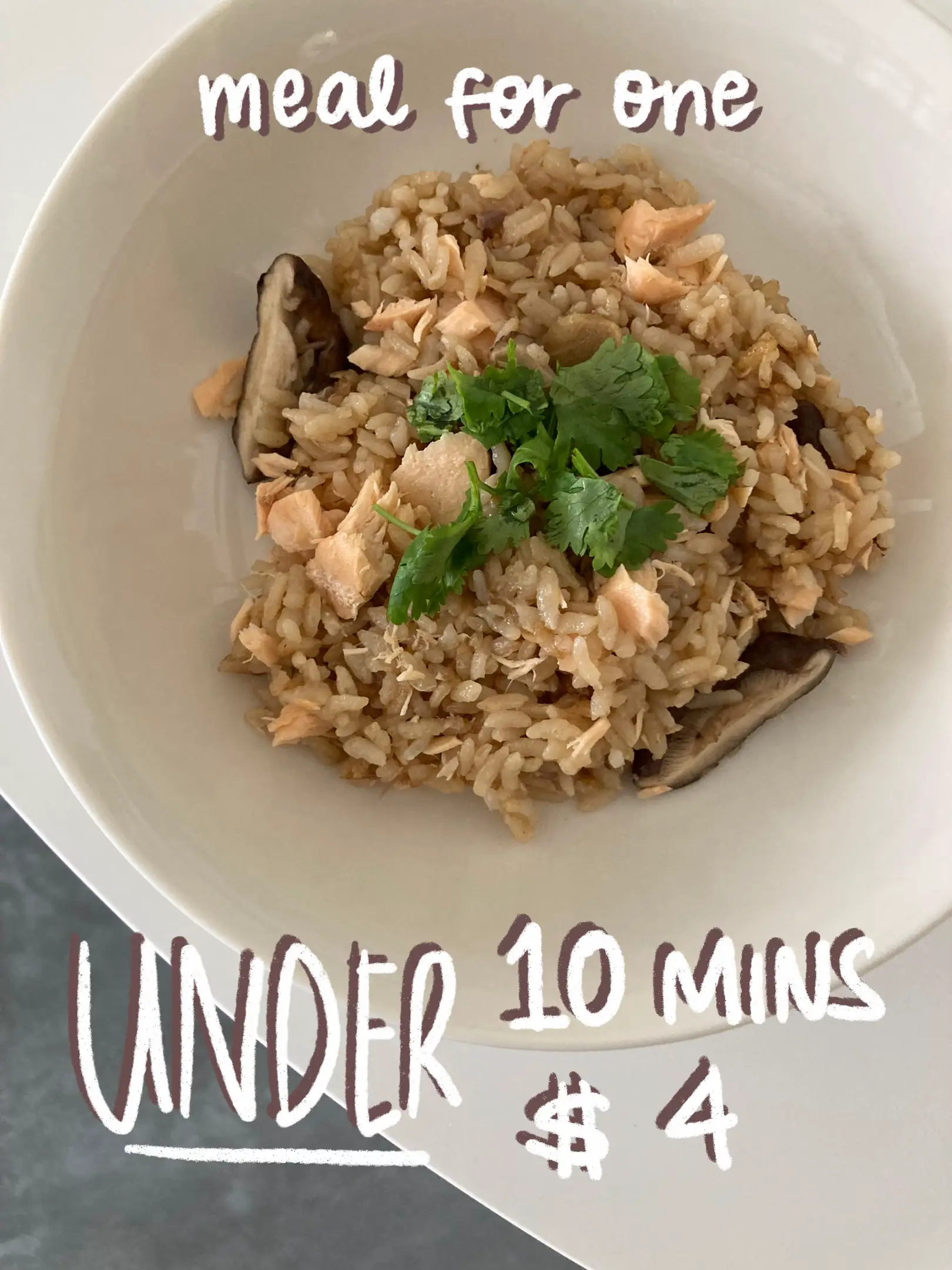 Here's a lazy one-pot rice cooker recipe that's super cheap and