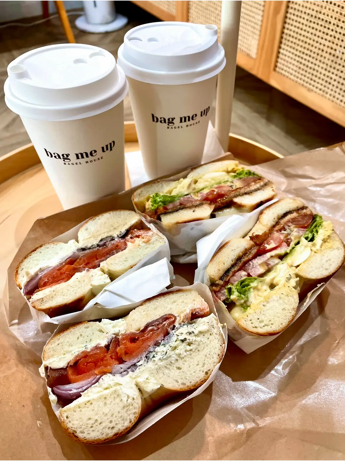 Awesome Bagel House BAG ME UP Gallery posted by fuelbycoffee2 Lemon8