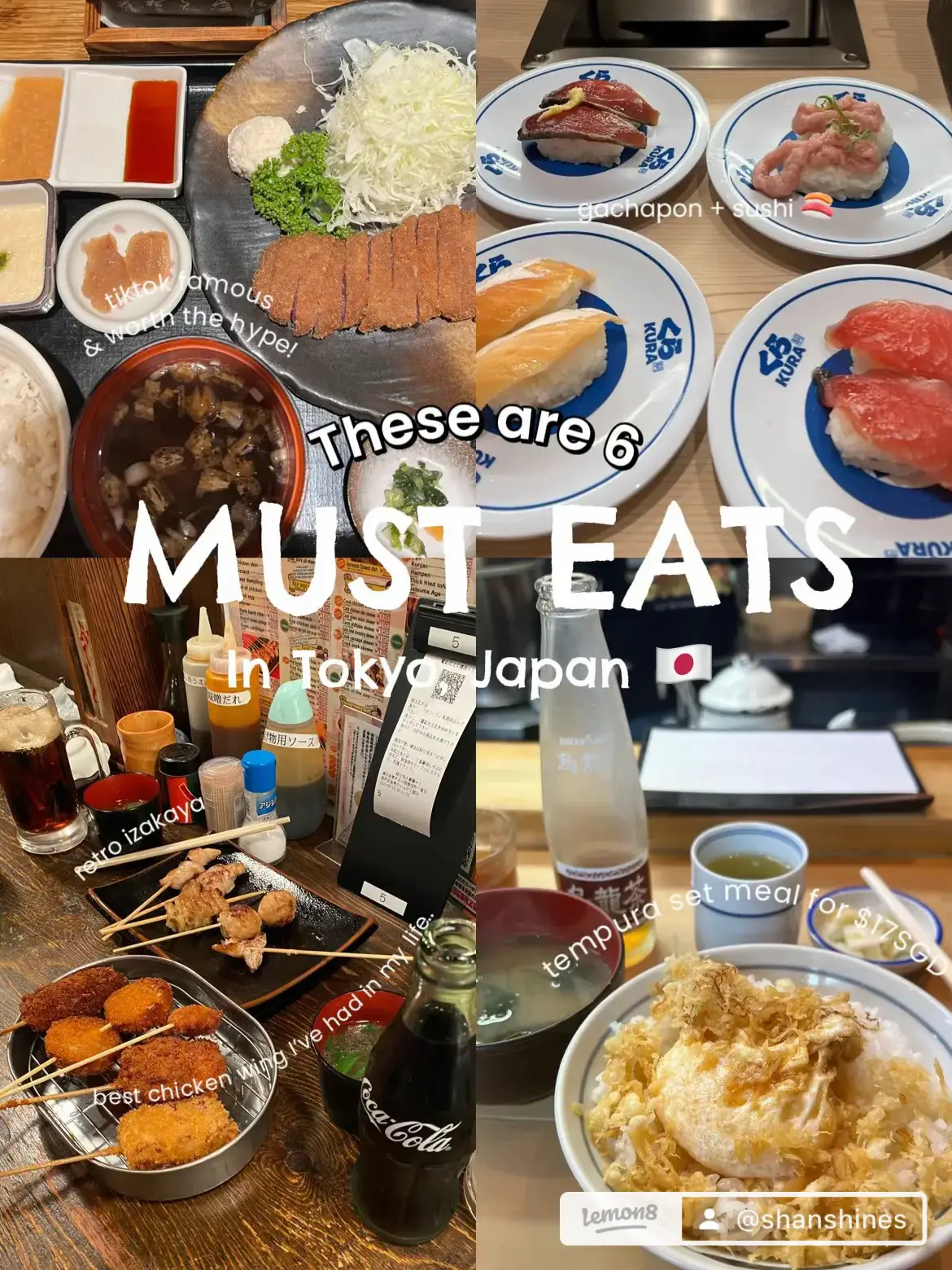 DON’T MISS OUT These Must Eats When In Tokyo 😋🇯🇵's images