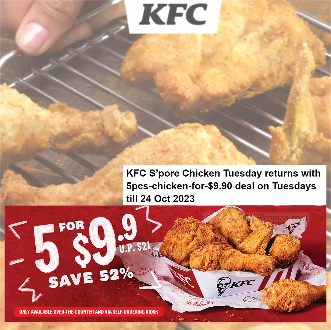 $2 KFC Chicken?! KFC S’pore Chicken Tues is back's images(0)