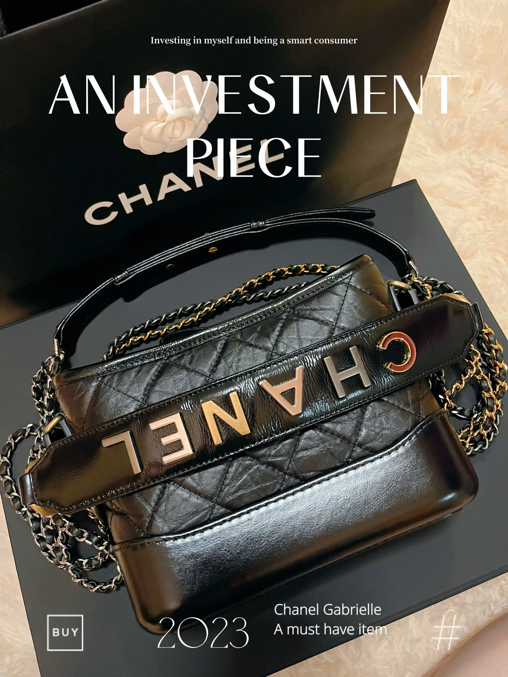 Chanel Small Gabrielle Croc Embossed - Unboxing First Impressions and What  Fits 