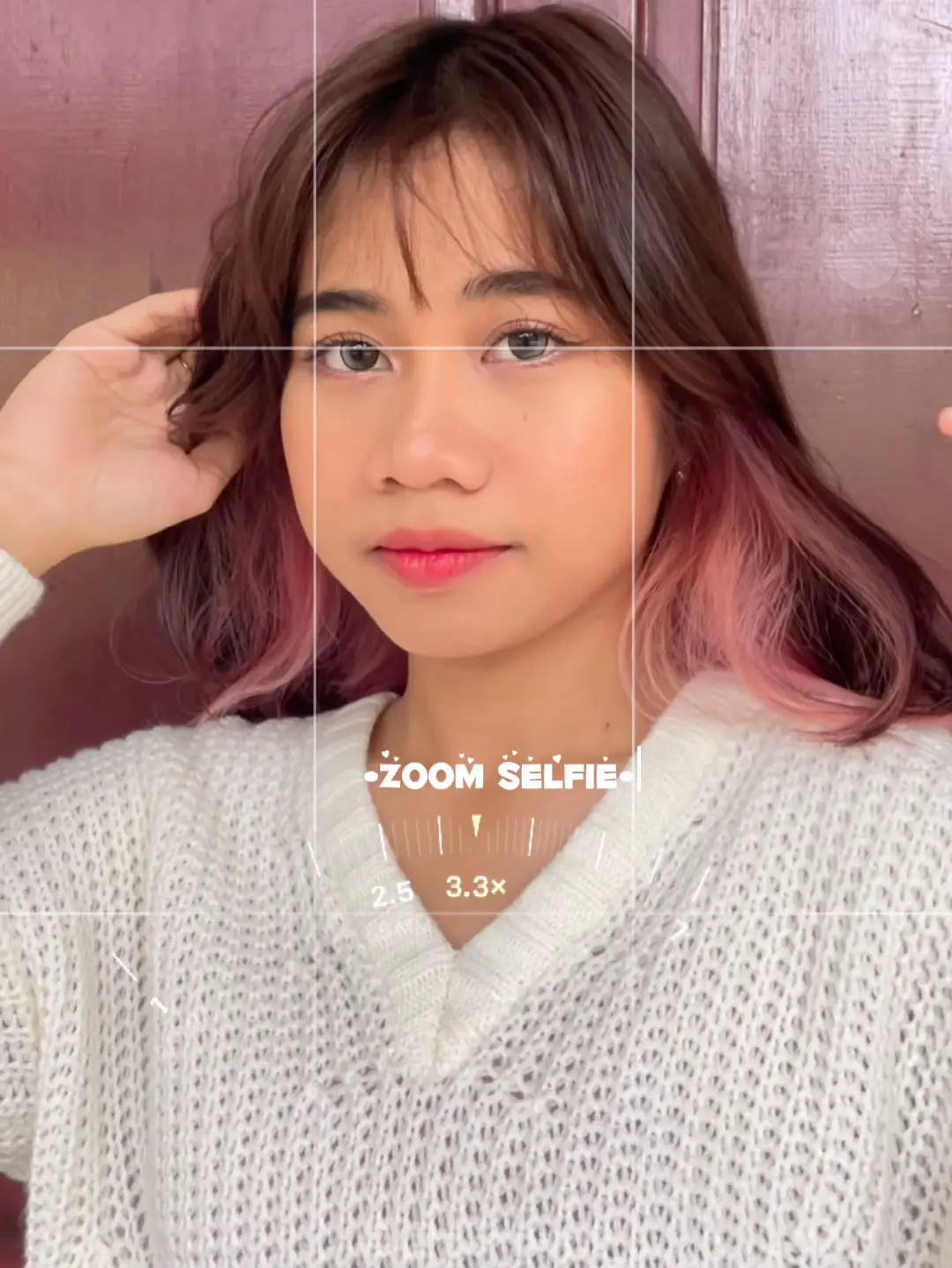 Zoom Selfie Pose Idea | Video Dipublikasikan Oleh HalfQueen | Lemon8