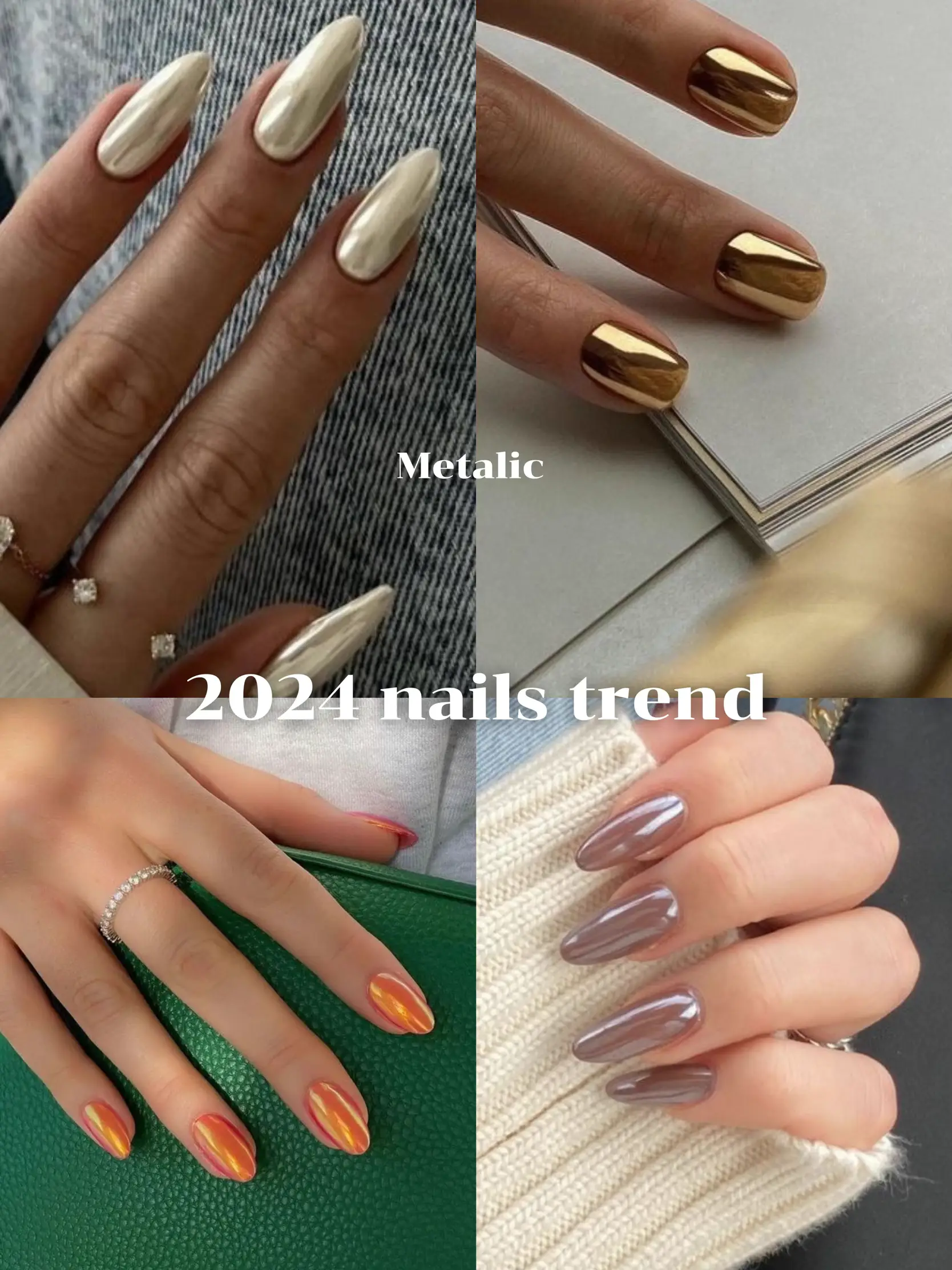 2024 nails trend! 💅🏻 แกลเลอรีที่โพสต์โดย Mildyclaire Lemon8