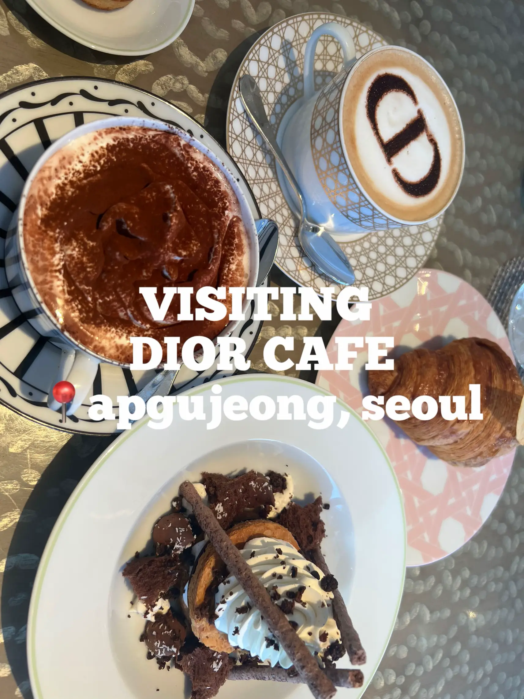 visiting dior cafe in seoul 🇰🇷 | แกลเลอรีที่โพสต์โดย jess | Lemon8
