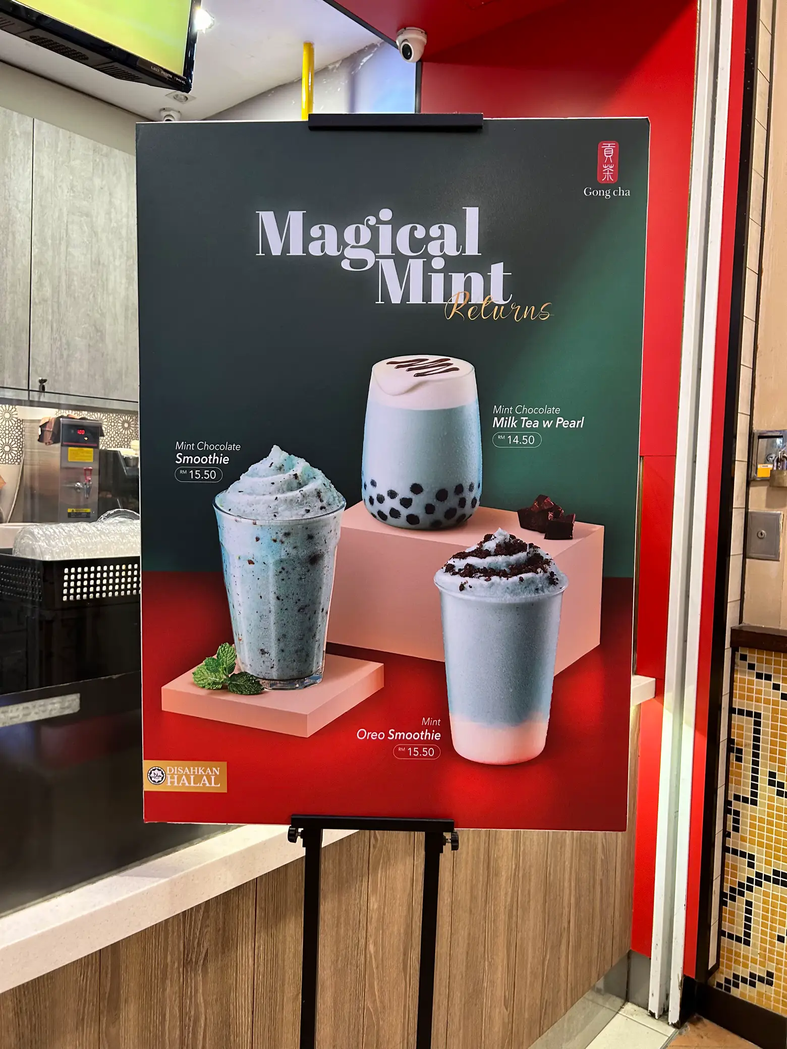 Gong Cha s New Mint Milk Tea As a mint lover Galeri disiarkan