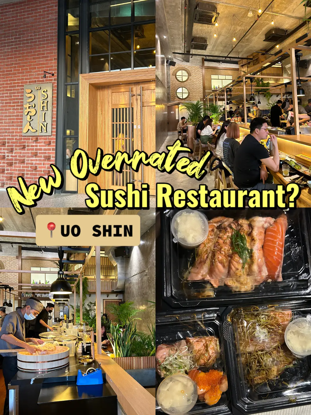 New Overrated Sushi Restaurant in KL? UO SHIN | Gallery posted by