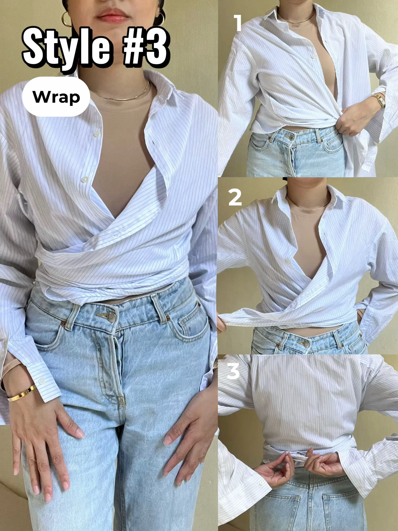 FASHION HACK: Tuck In Your Shirt The Right Way!, Video published by Fayra