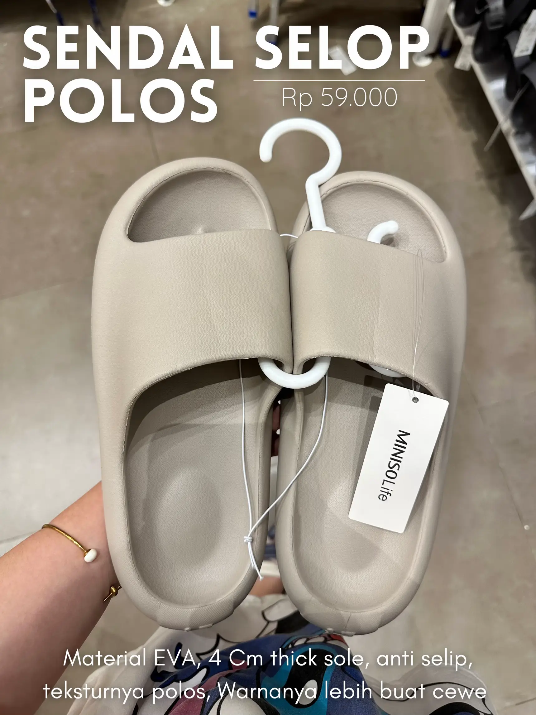 Sandal miniso sales