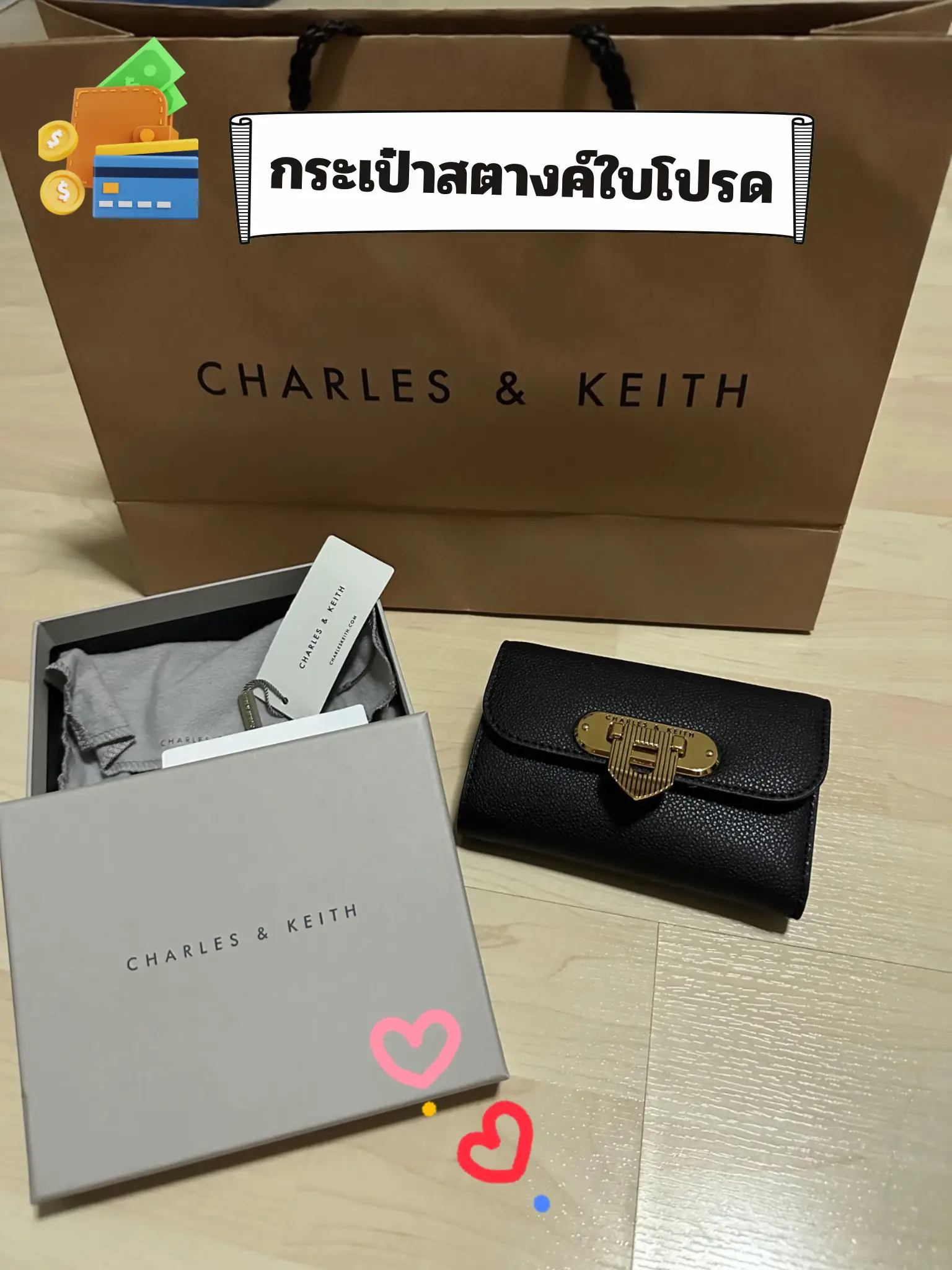 REVIEW 'CHARLES & KEITH' WALLET, Galeri diposting oleh Sheila Angesti