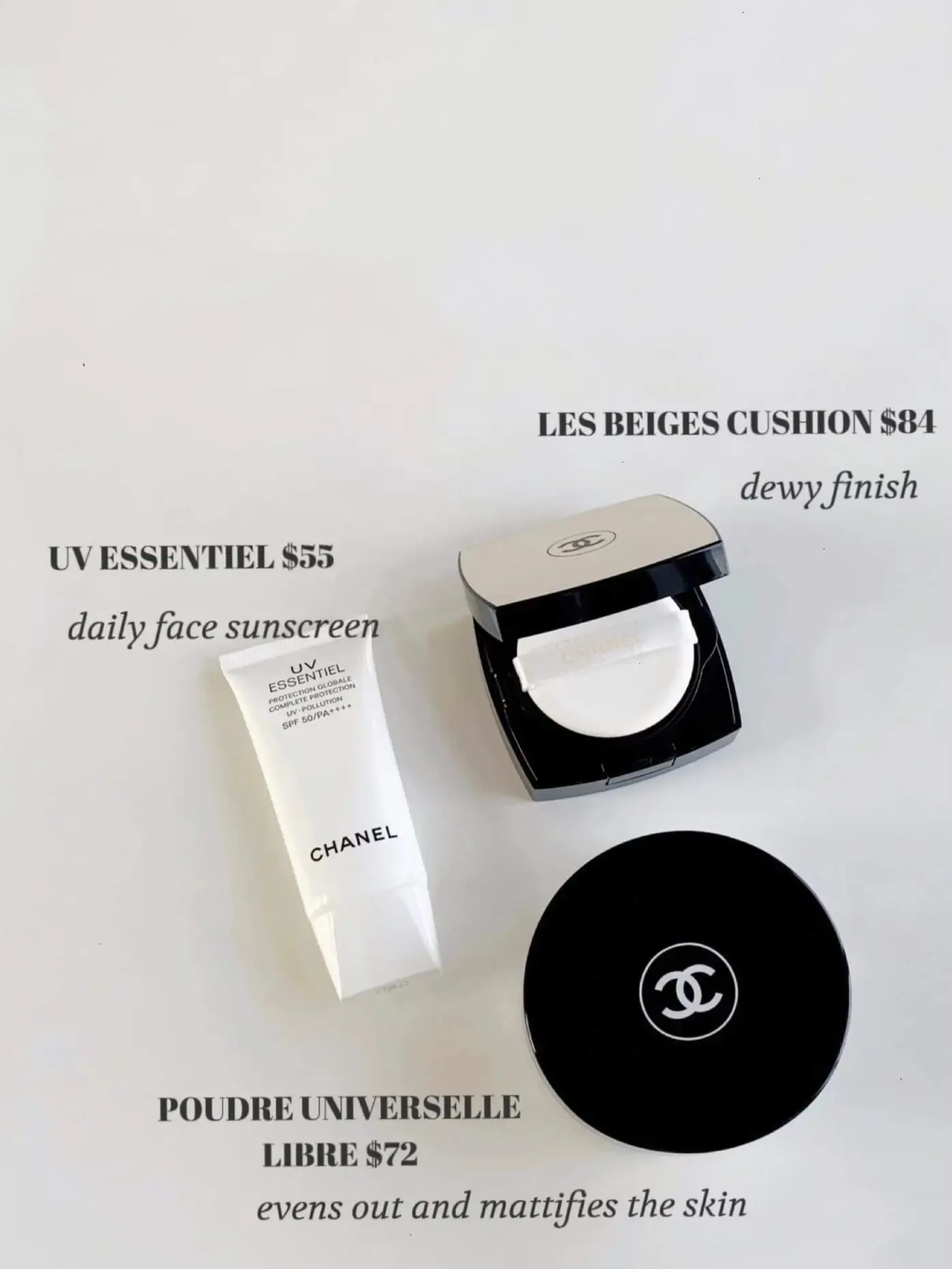 Full Face of Chanel: skincare and makeup
