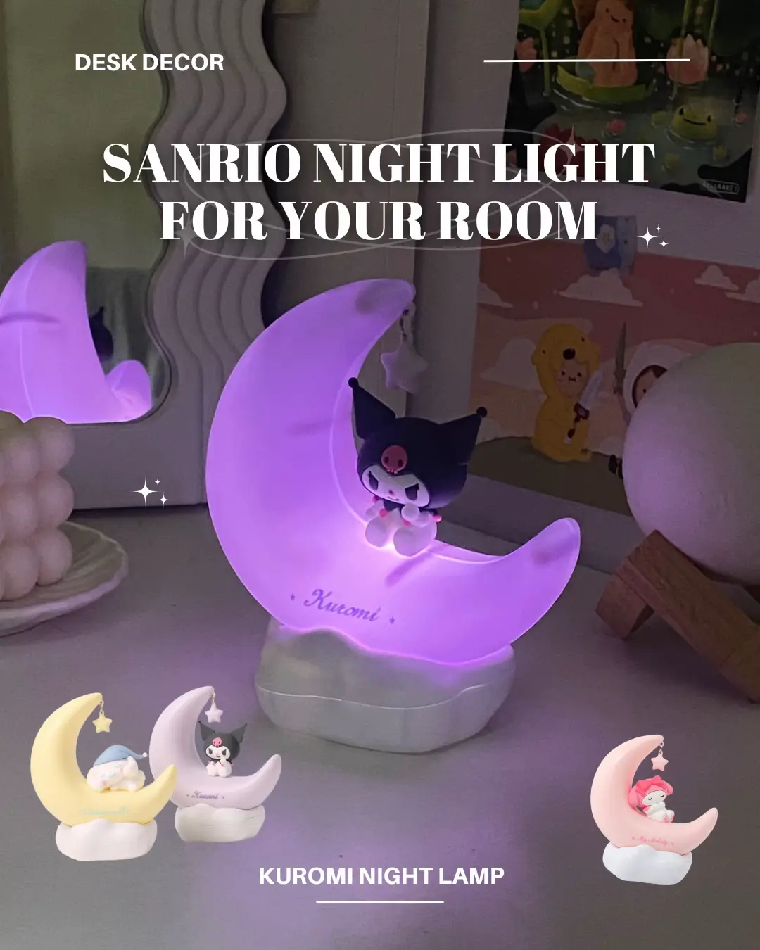 Sanrio Character Desk Light
