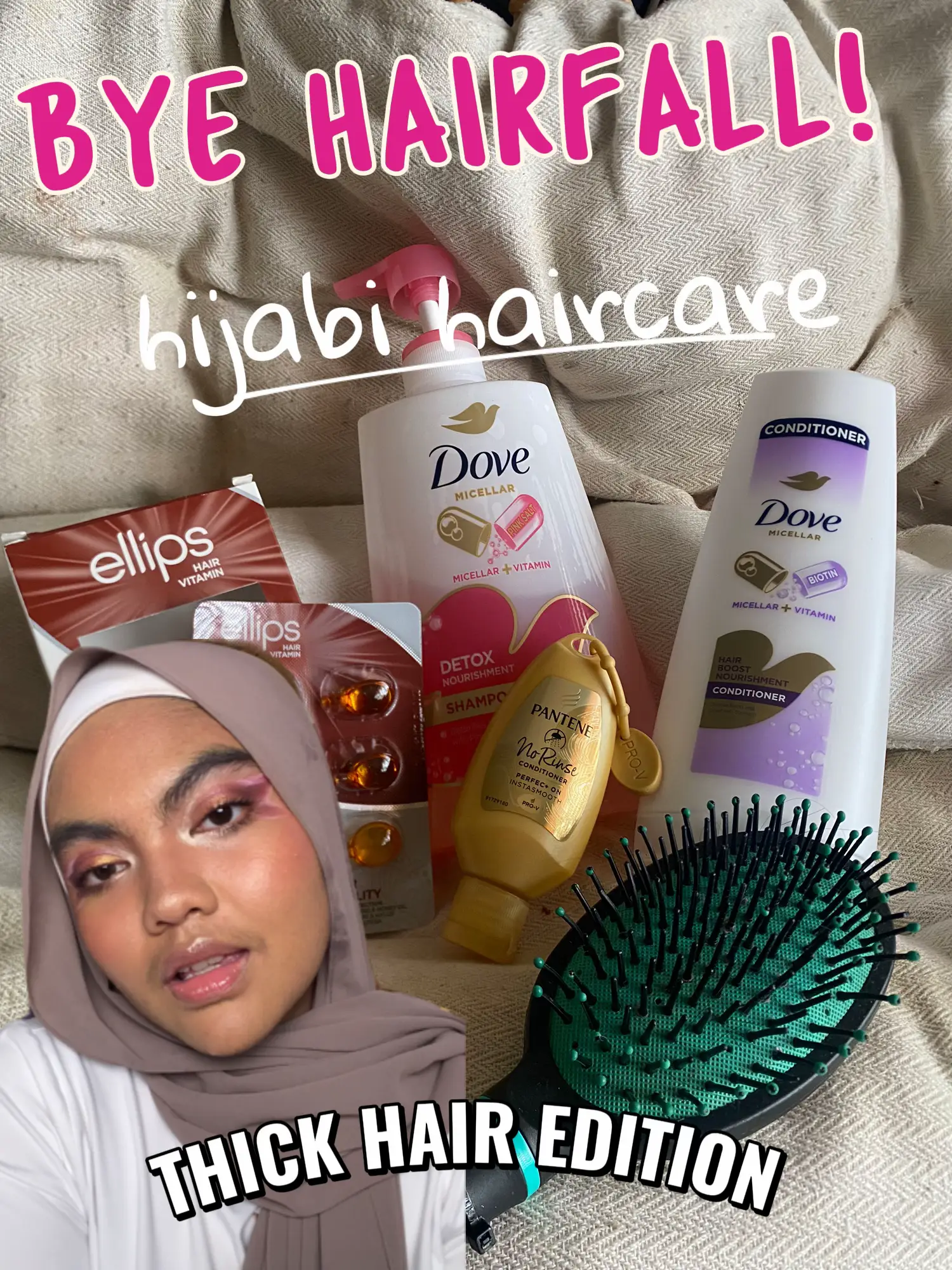 Bye Rambut Gugur! Thick Hair Routine for Hijabis, Gallery posted by  deenadrvcula