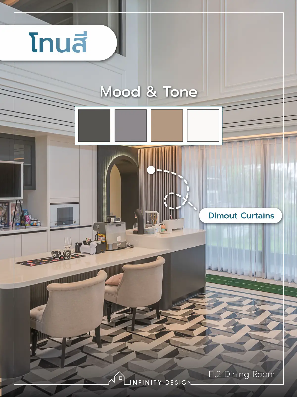 บ้าน 100 ล้านตกแต่งแบบไหน? กับสไตล์ Modern Luxury | แกลเลอรีที่โพสต์โดย ...