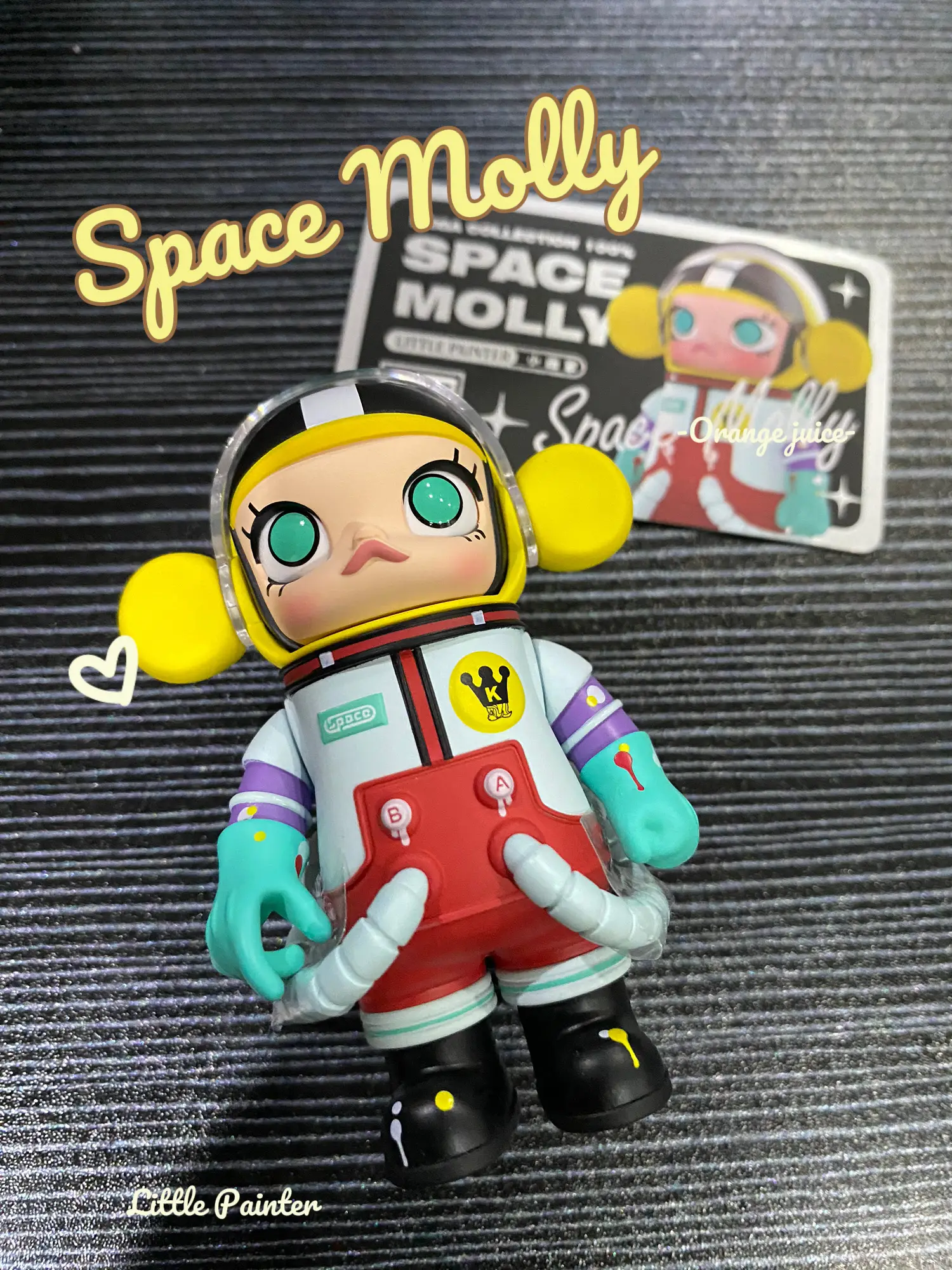 Little Painter | Space Molly | The First Art Toy In Life | Gallery posted  by Lunlunlaaa | Lemon8