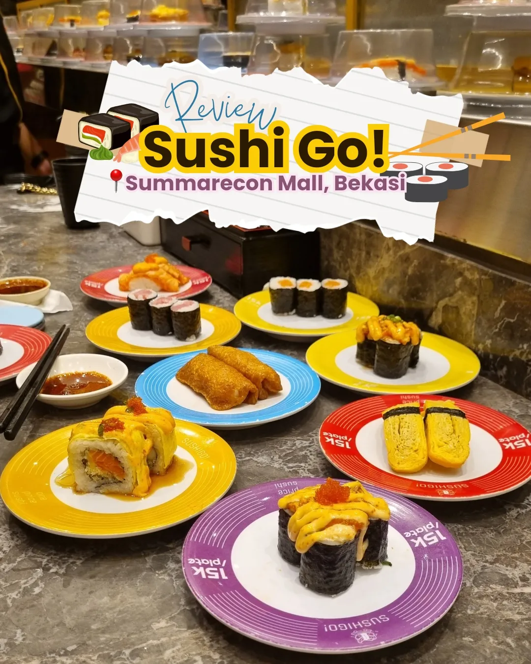 Daftar Menu Sushi Go!, Harga, Rasa & Kualitasnya Terbaik!