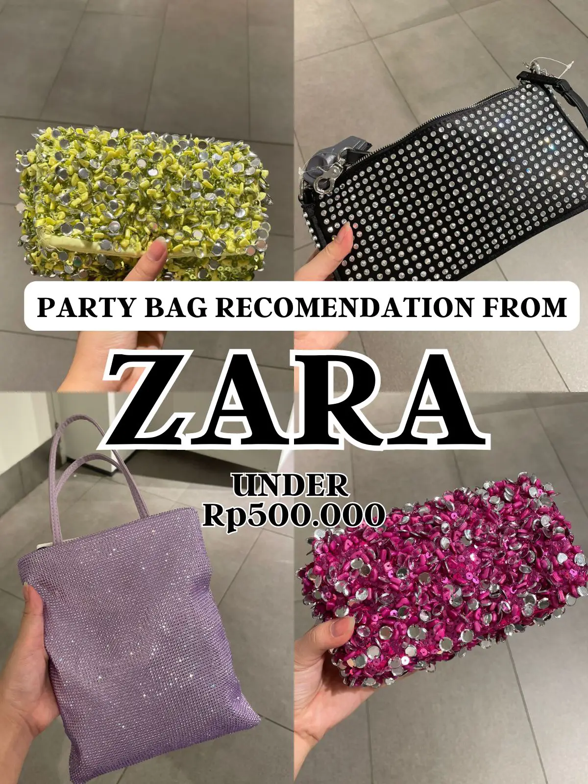 PARTY BAG FROM ZARA Gallery posted by cenicantika Lemon8