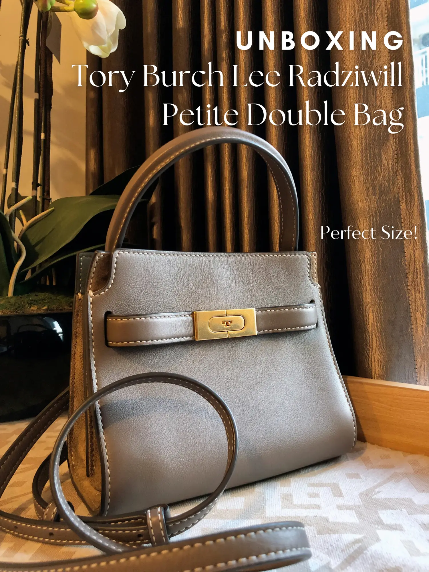Unboxing Tory Burch Lee Radziwill Small Bag