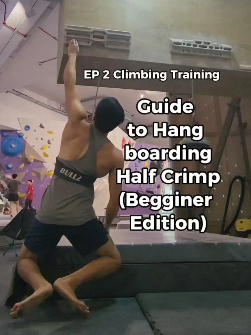 Guide to hang boarding half crimp | Climbing | Video published by Tan ...