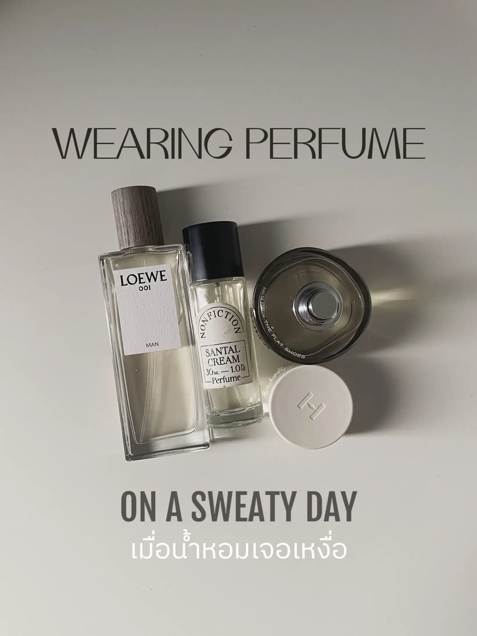 Perfume for sweaty online man