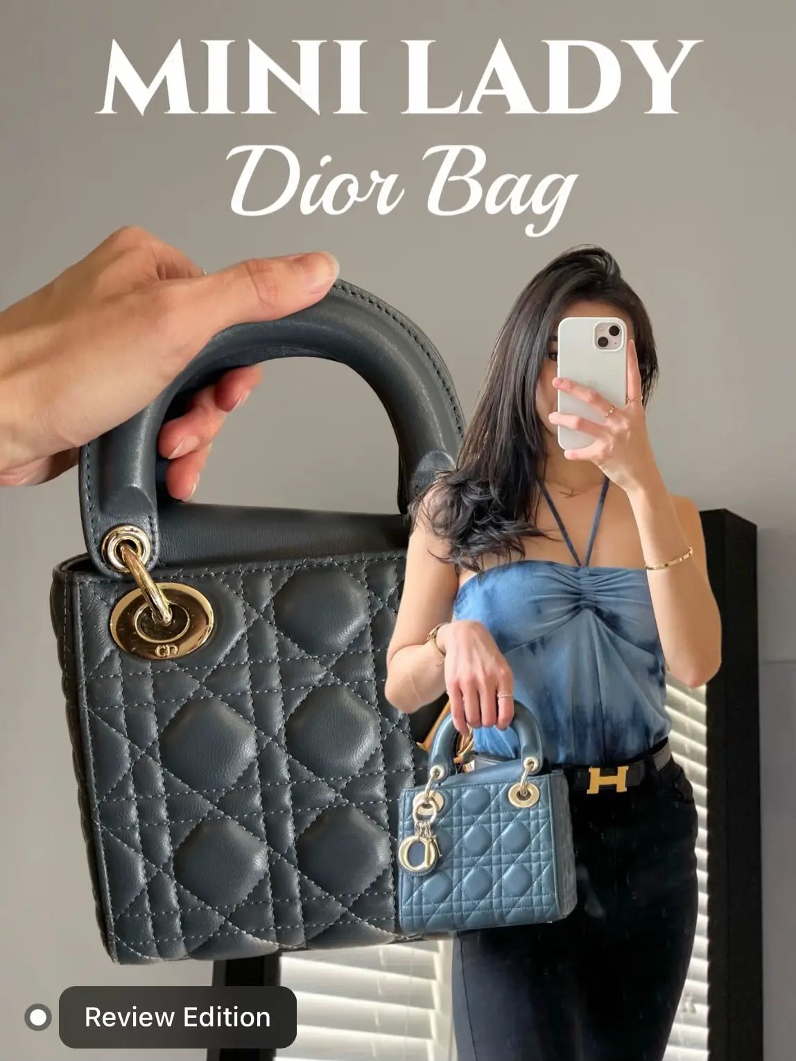 LADY DIOR Mini Bag Review Edition Gallery posted by Karina Y Lemon8