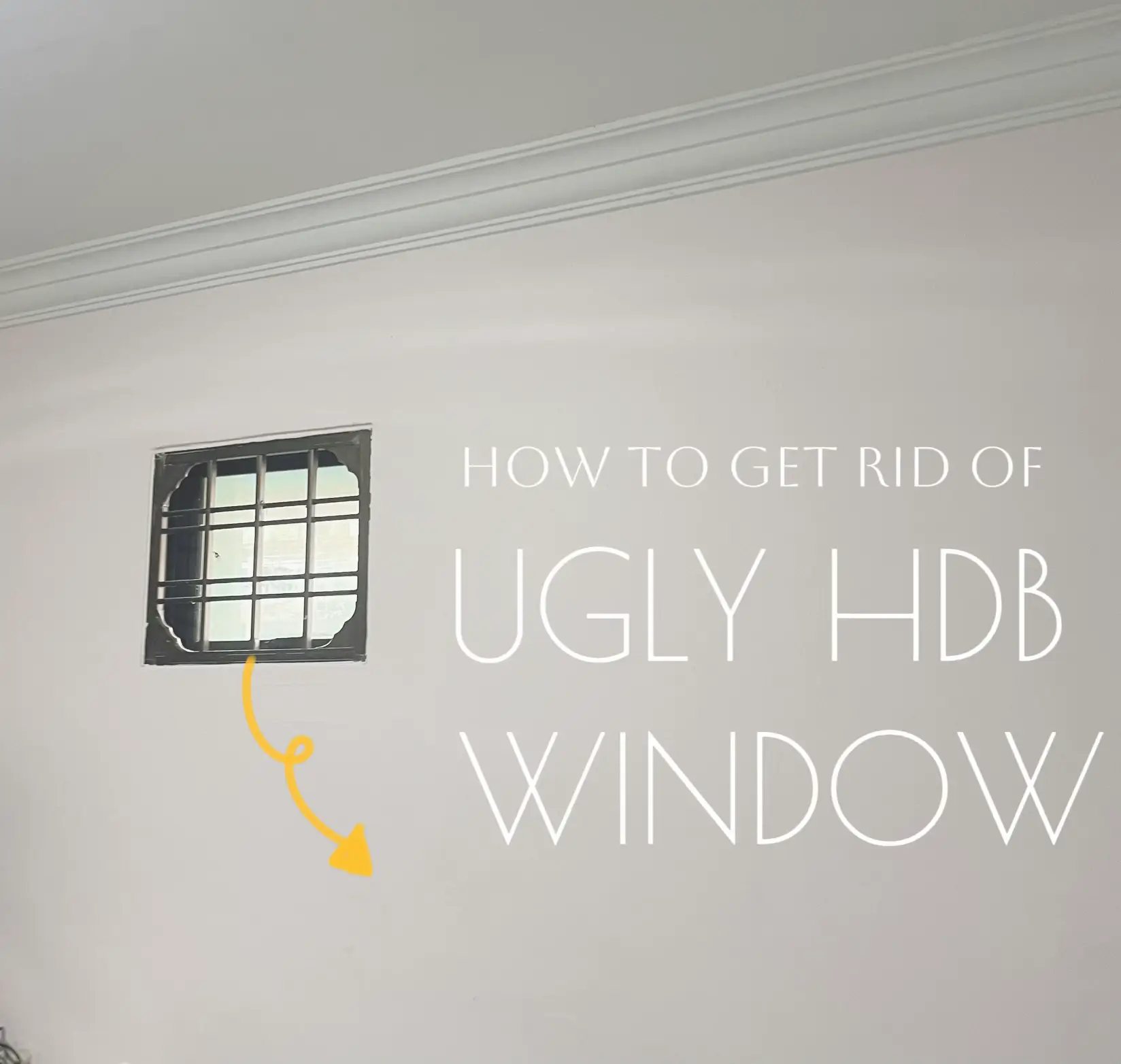 How to Get Rid of Ugly Resale HDB Window Gallery posted by Amanda