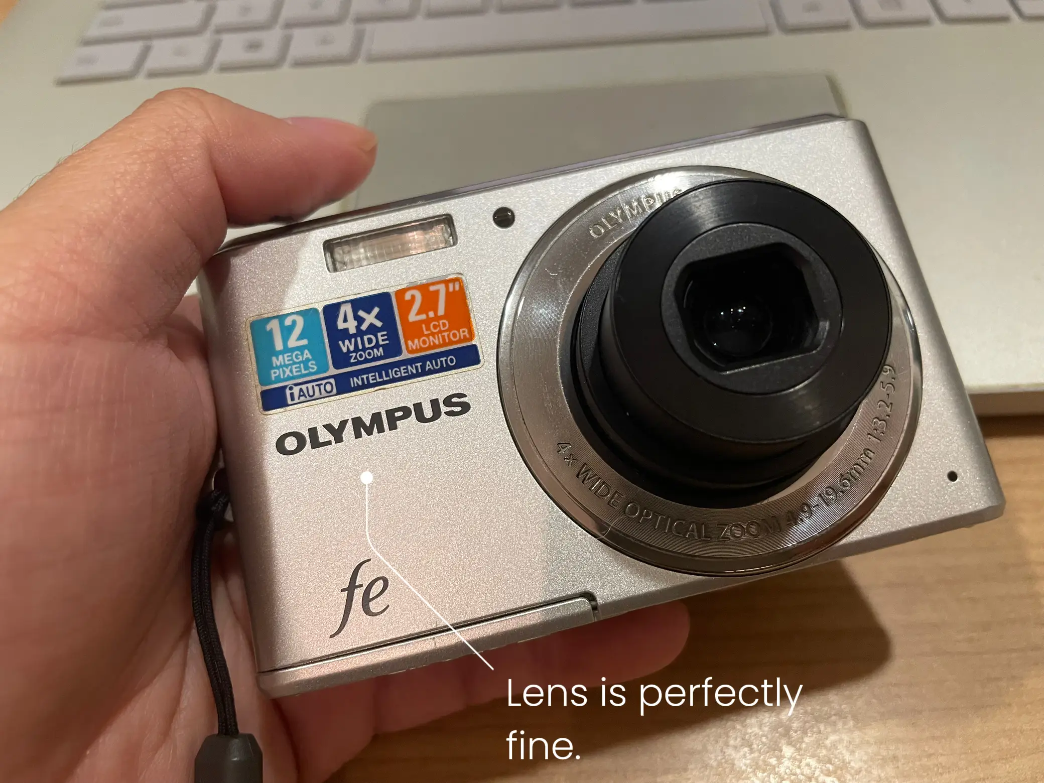 OLYMPUS CAMEDIA FE FE-4050 SILVER-