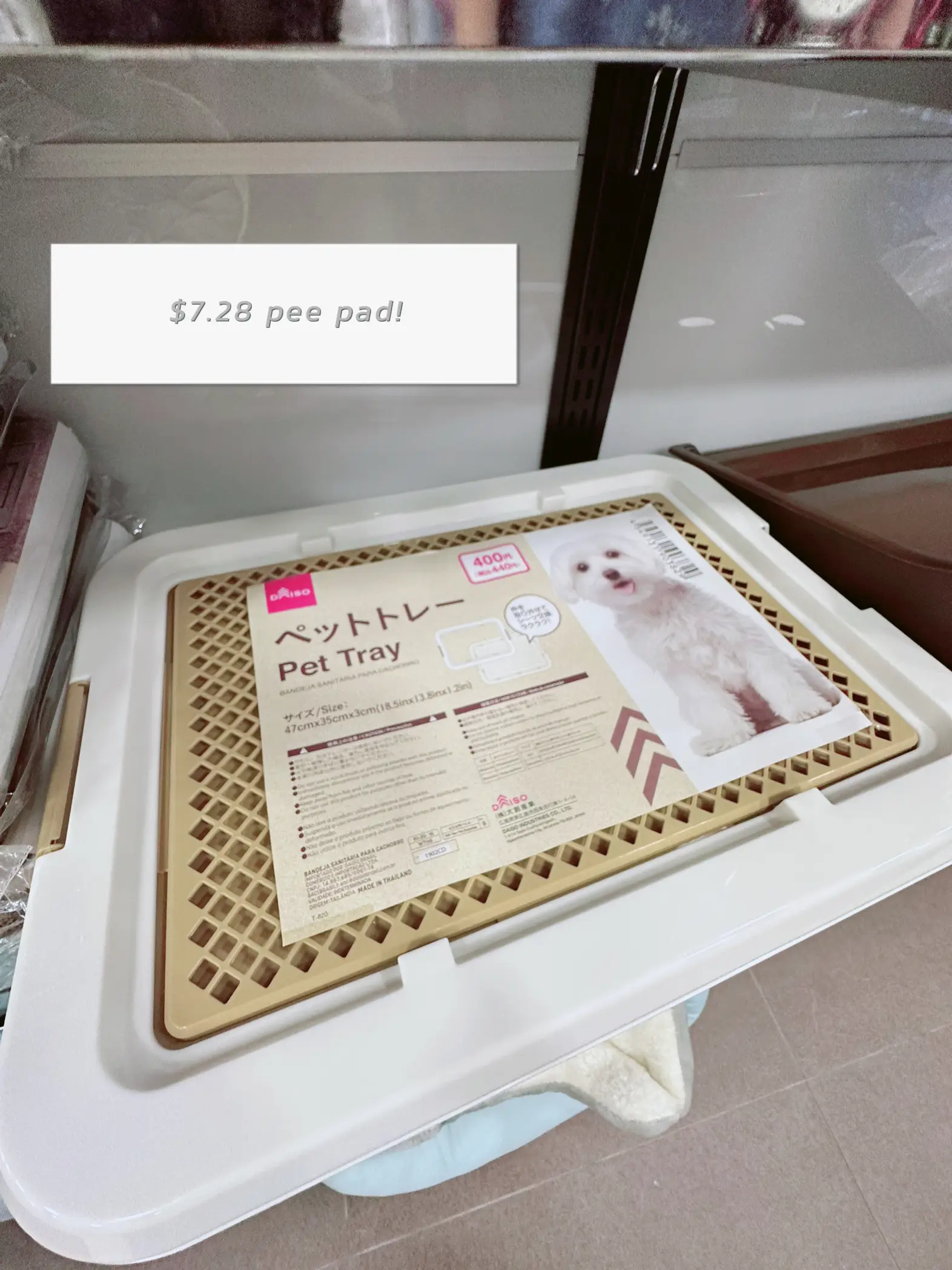 Daiso hot sale pee pad