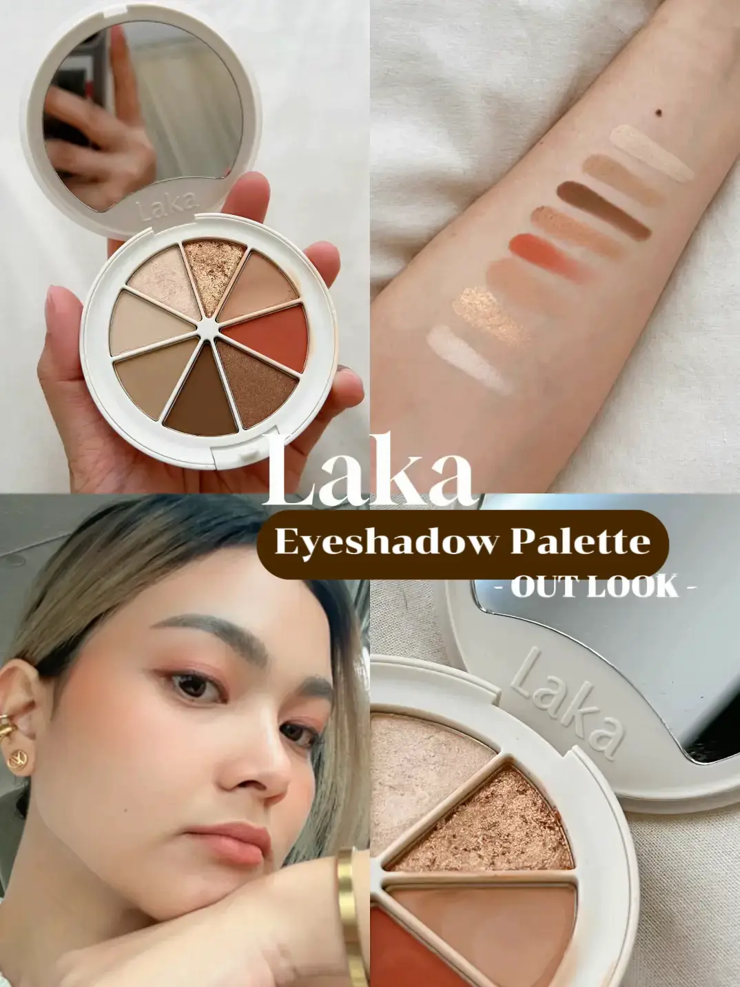 Laka | Hundred Main Price Korean Brand Eyeshadow 📌 | Gallery posted by  JEEP N. | Lemon8
