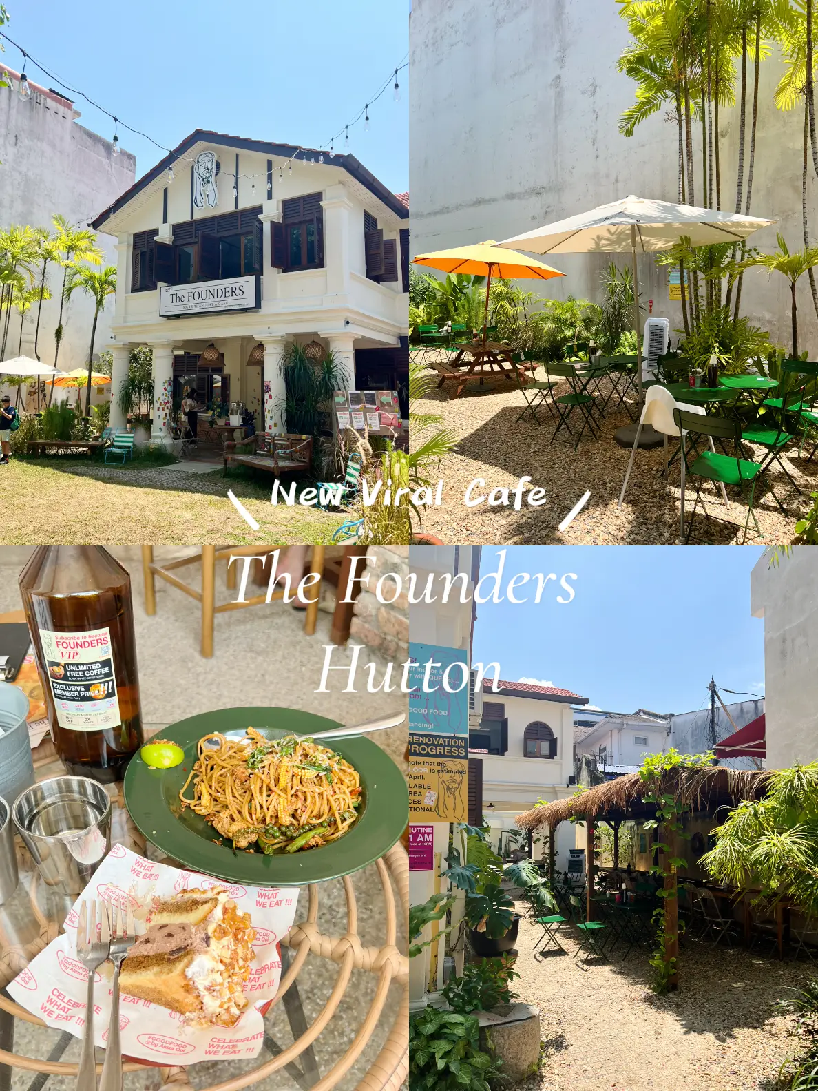 New Viral Cafe in Penang The Founders Hutton | Galeri disiarkan oleh ...