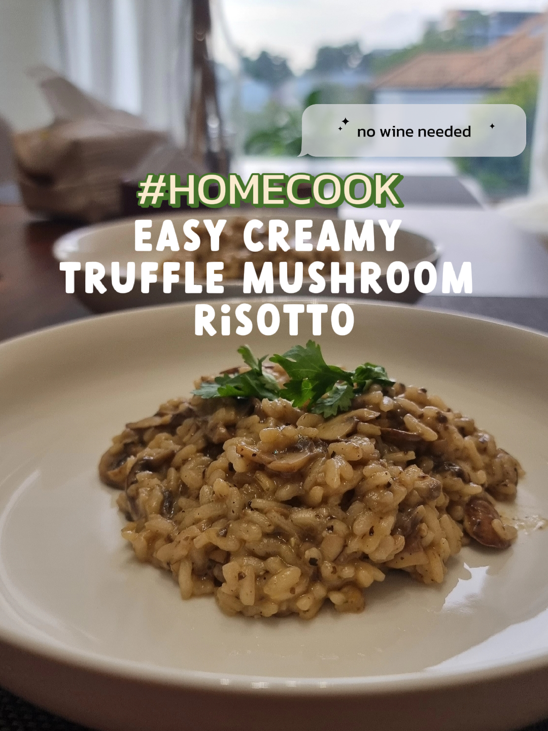 EASYCOOK ️CREAMY TRUFFLE MUSHROOM RISOTTO Video published by