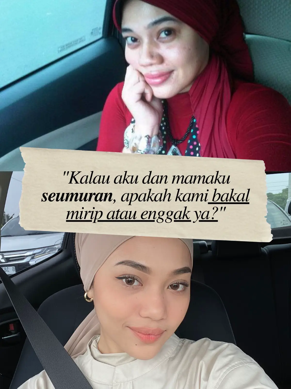 Kalau aku dan mamaku seumuran🪷 | Galeri diposting oleh Nisya Istifani |  Lemon8