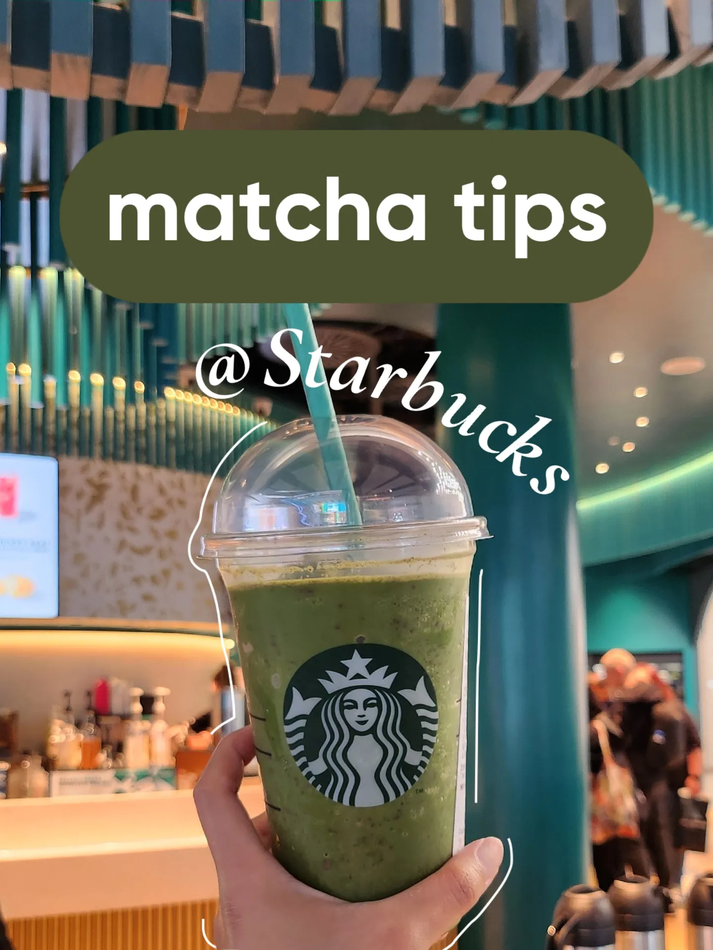 How to Order Starbucks's Matcha Espresso Fusion Drink in US