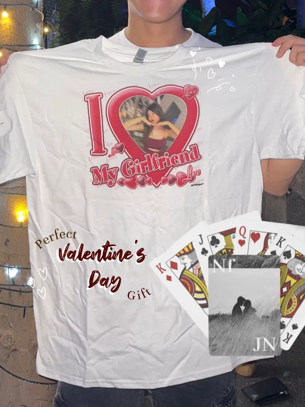I Love My Girlfriend T-shirt, I Heart My Girlfriend Shirt, Valentine's Day  Tee Shirt, Valentine Gift, Boyfriend Shirt for Him, Her, Unisex -   Singapore