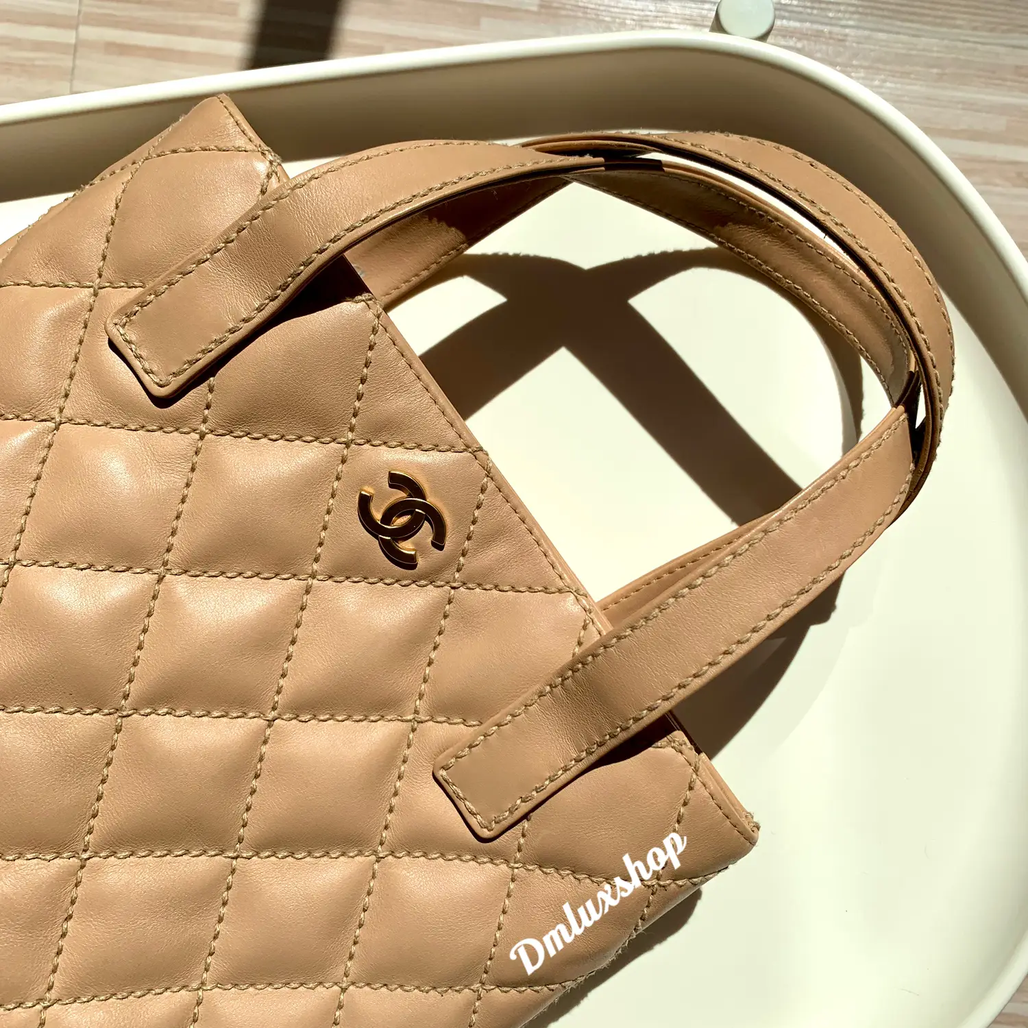 🇲🇾Chanel Beige Wild Stitch Tote🤎, Gallery posted by DM Luxshop