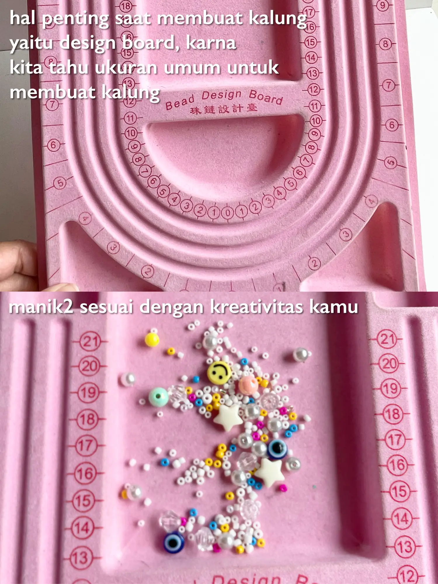 Jual Beaded Necklace Kalung Manik-Manik Coquette Beads