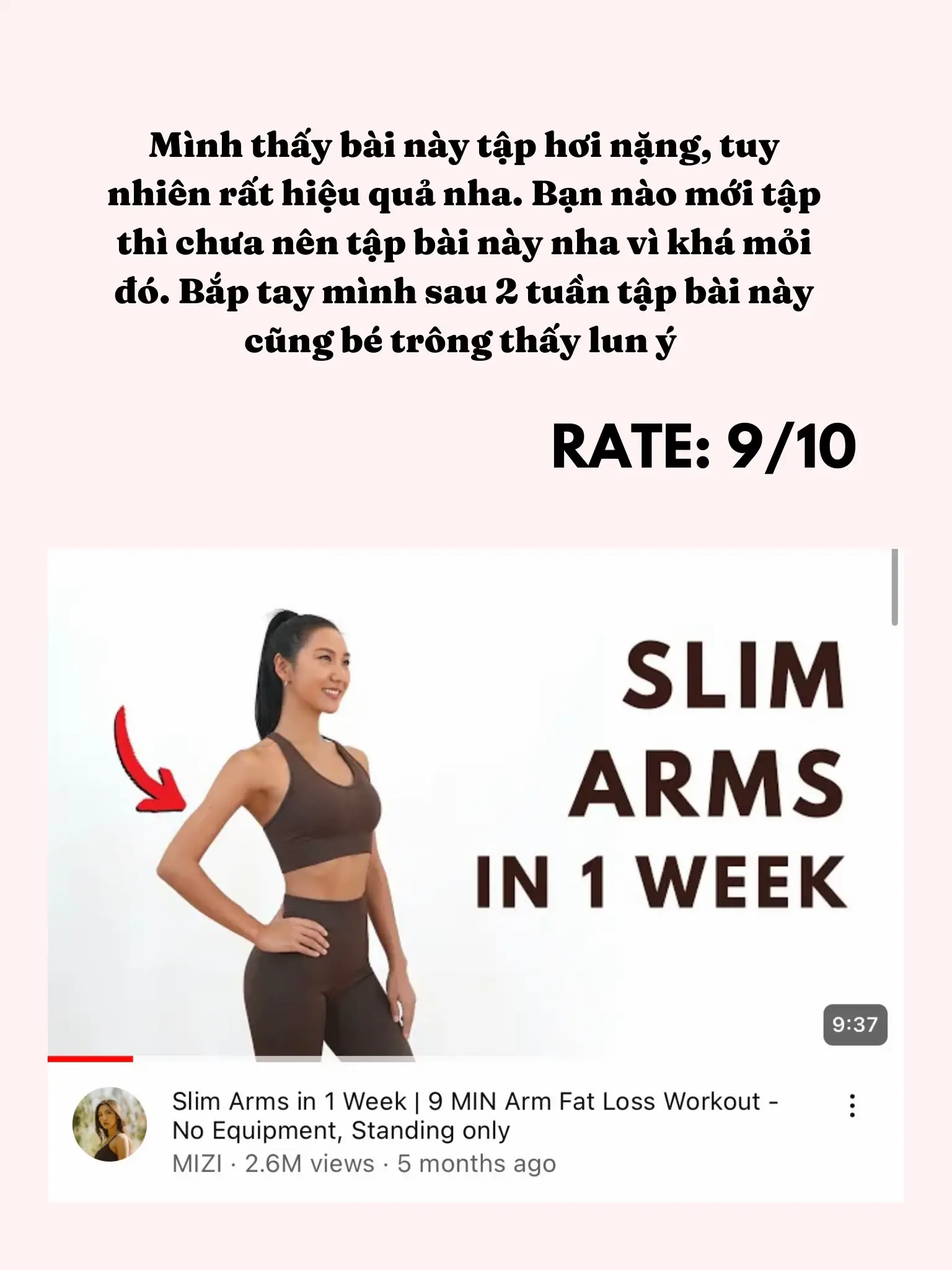 Slim Arms in 1 Week  9 MIN Arm Fat Loss Workout - No Equipment