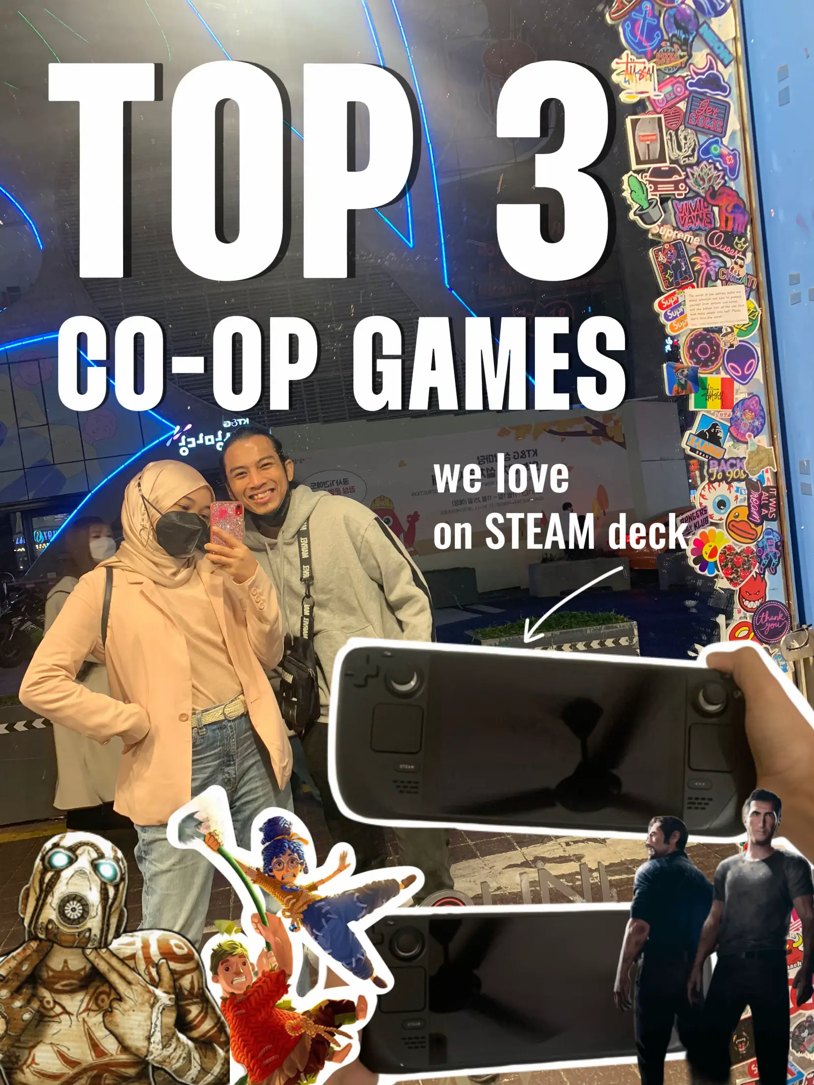 Our favourite 3 co-op games on Steamdeck ✨ | Galeri disiarkan oleh  thebadassreader | Lemon8