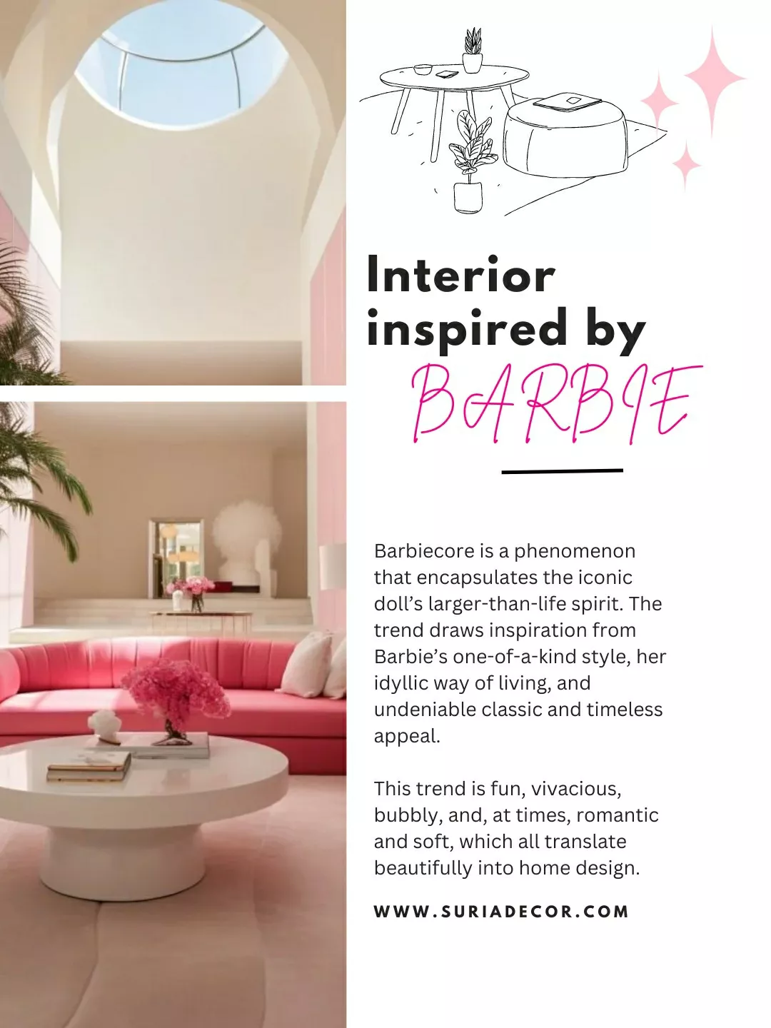 The Barbiecore Interior Design Trend & Minimalism Aesthetic