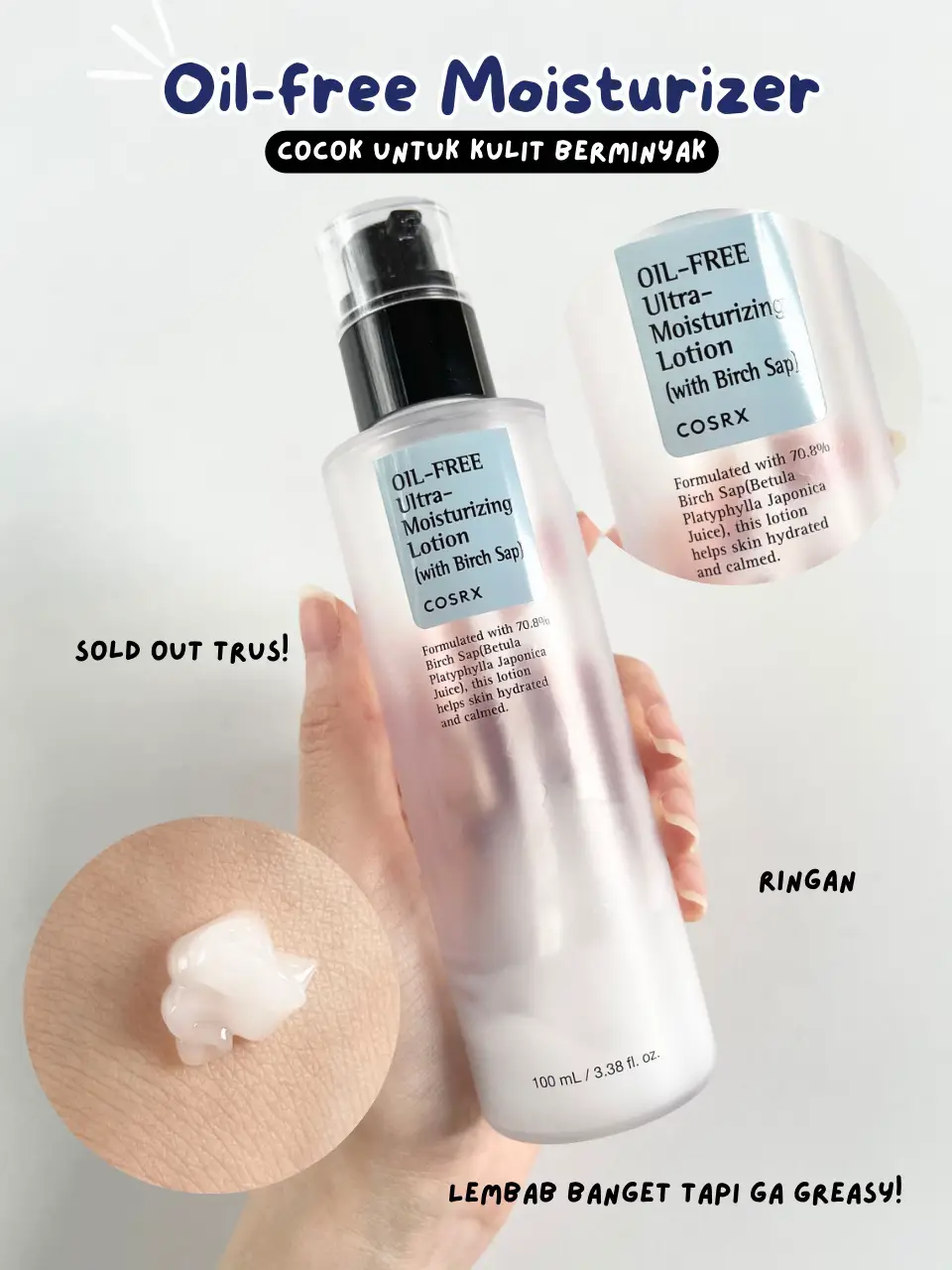 Moisturizer To Fix Skin Barrier For Oily Skin! | Galeri Diposting Oleh ...