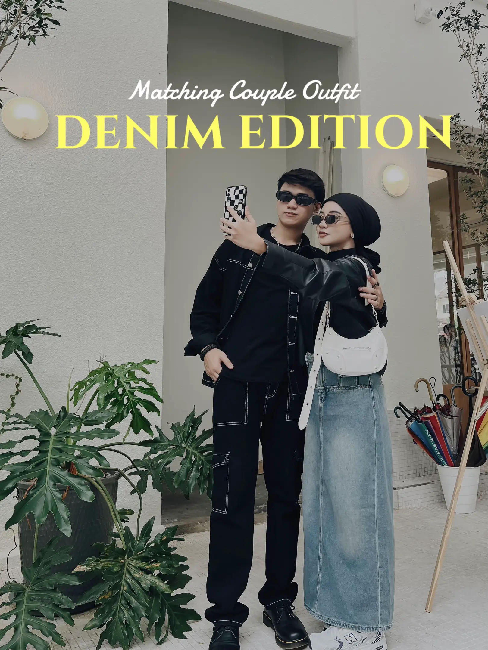 Matching Couple Outfit Denim Edition Gallery posted by syasyaayusoff Lemon8