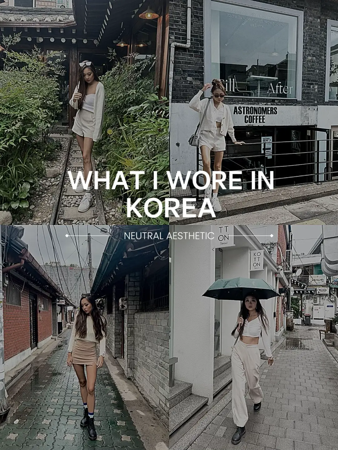 Korean spring clearance outfit