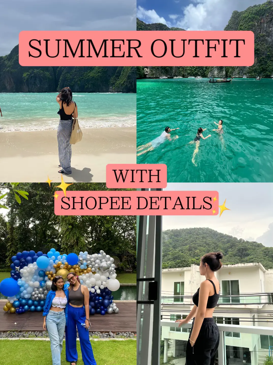 Shopee summer clearance outfit